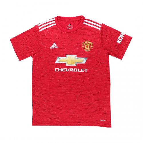 Manchester United 20-21 Home Red Soccer Jersey Shirt - Click Image to Close